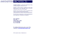 Desktop Screenshot of amstadterarchitects.com